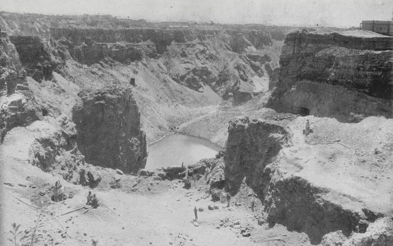South Africa: Open Workings, Kimberley by English Photographer