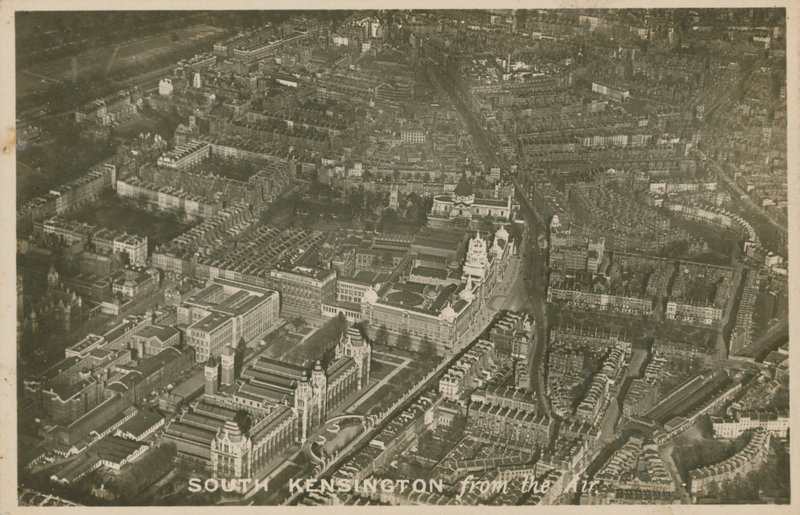South Kensington from the Air by English Photographer