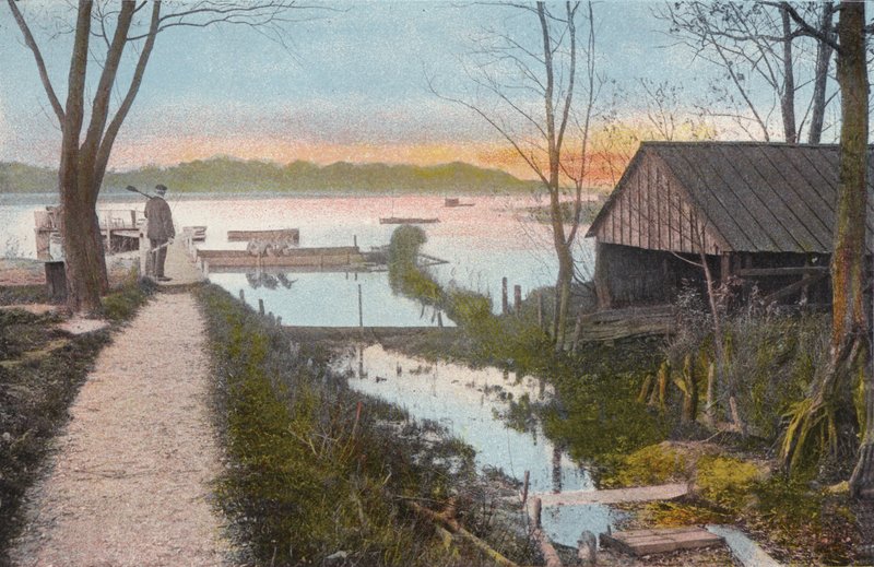 Sportsmens Staithe, Ormesby Broad by English Photographer