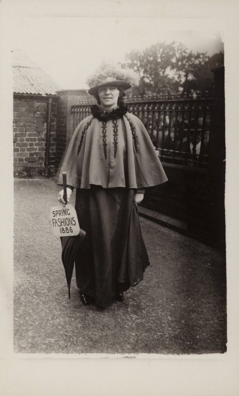 Spring Fashions, 1886 by English Photographer