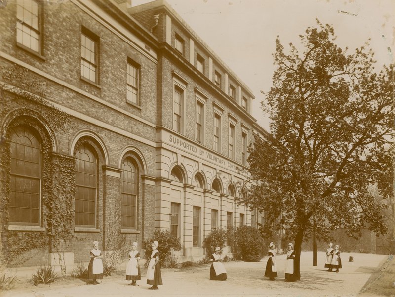 St Marylebone Charity School for Girls by English Photographer