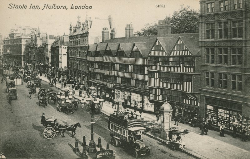 Staple Inn, Holborn, London by English Photographer