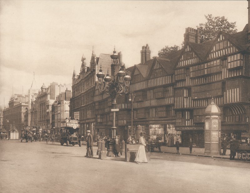 Staple Inn, Holborn, London, early 20th century by English Photographer