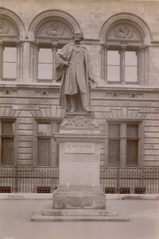 Statue of Henry Irving by English Photographer