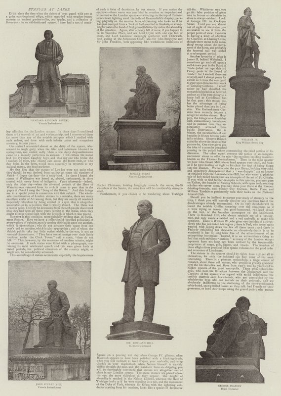 Statues at Large by English Photographer