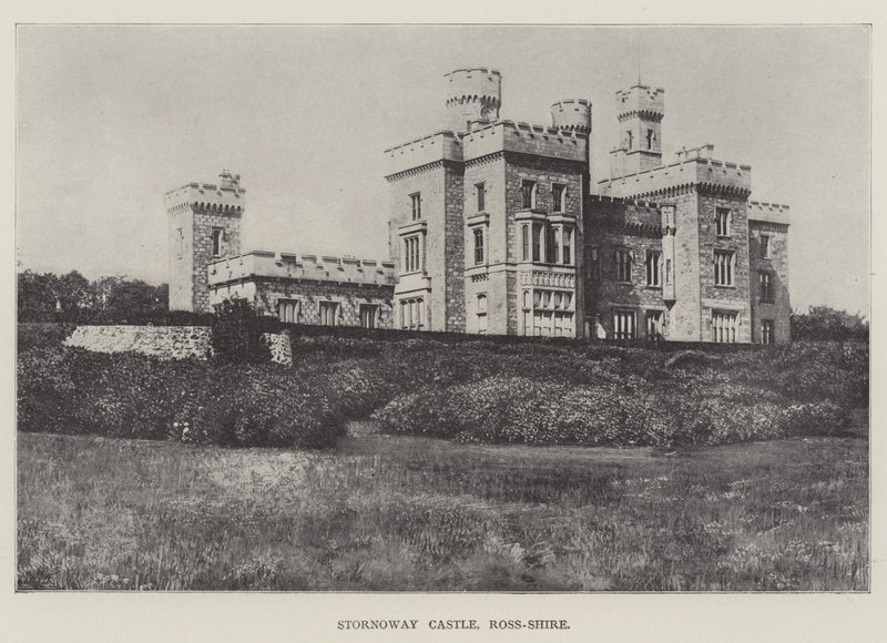 Stornoway Castle, Ross-Shire by English Photographer