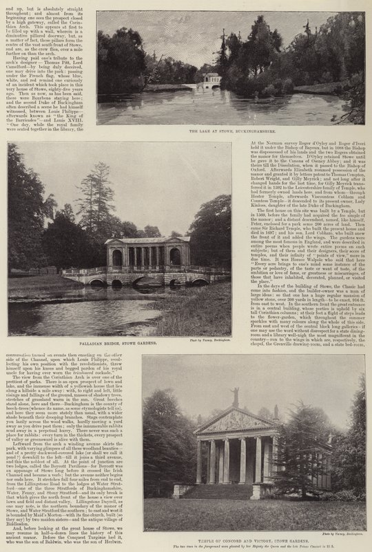 Stowe House in Buckinghamshire by English Photographer