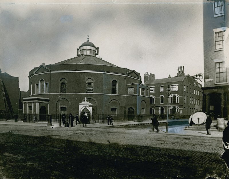 Surrey Chapel, Blackfriars Road, Southwark (Rowland Hill