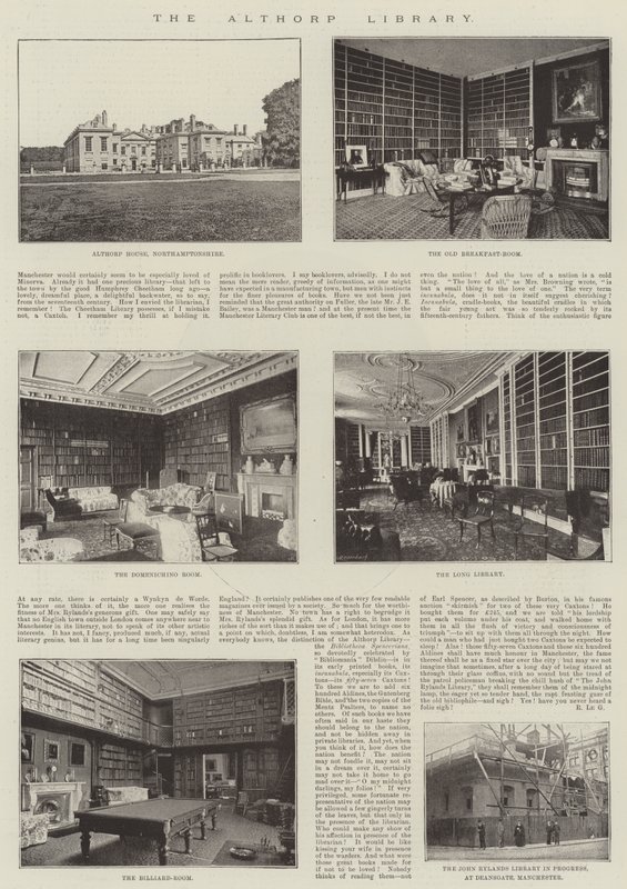 The Althorp Library by English Photographer