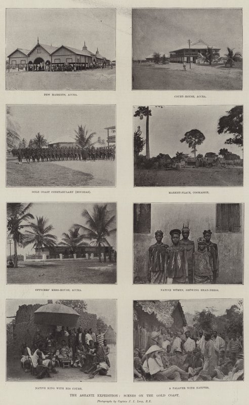 The Ashanti Expedition, Scenes on the Gold Coast by English Photographer