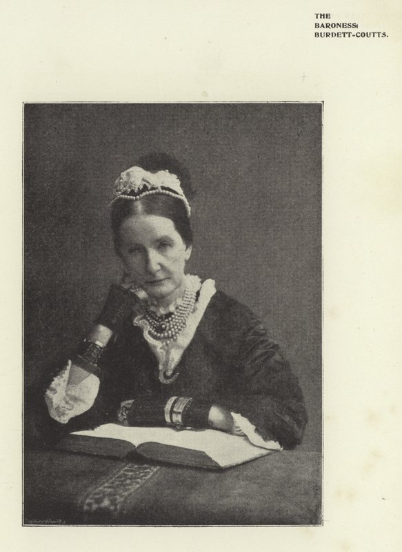 The Baroness Burdett-Coutts by English Photographer