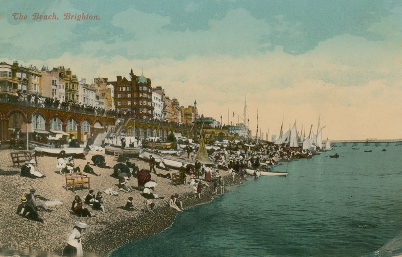 The Beach, Brighton by English Photographer