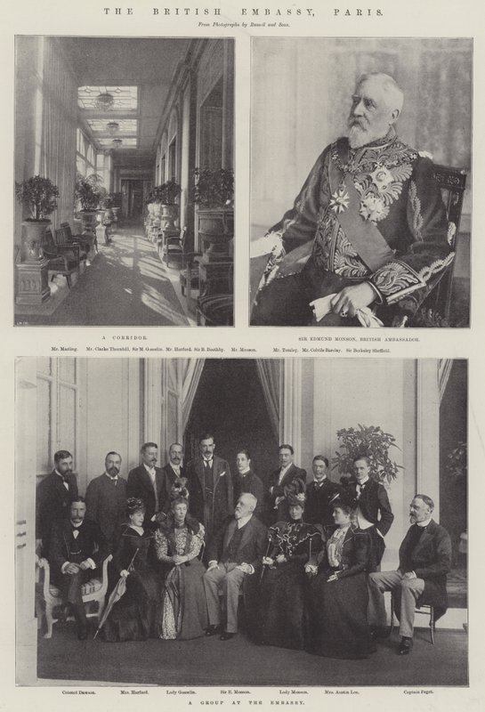 The British Embassy, Paris by English Photographer