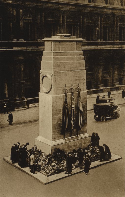 The Cenotaph, Whitehall, London by English Photographer