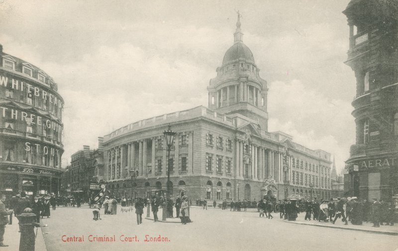 The Central Criminal Court, London by English Photographer