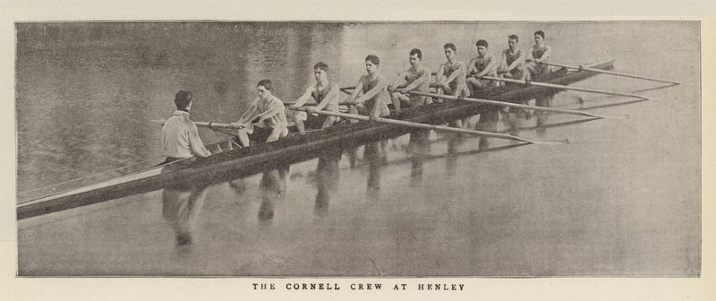 The Cornell Crew at Henley by English Photographer