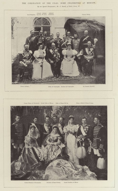 The Coronation of the Czar, Some Celebrities at Moscow by English Photographer