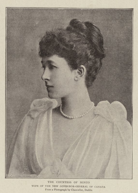The Countess of Minto by English Photographer