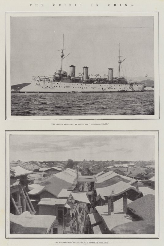 The Crisis in China, 1900 by English Photographer