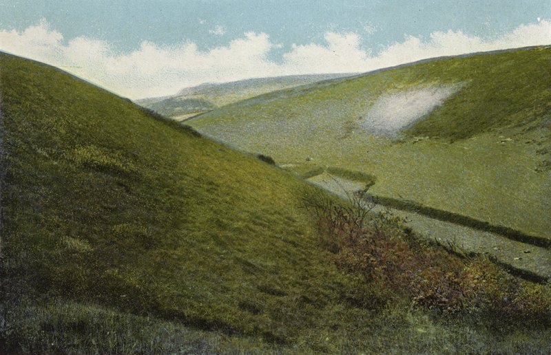 The Downs, Ventnor by English Photographer