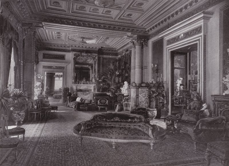 The Drawing Room, Marlborough House by English Photographer