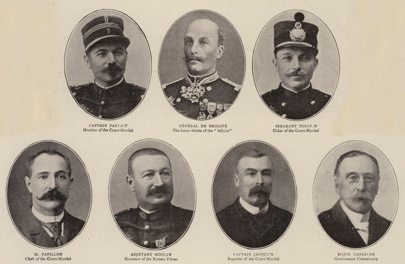 The Dreyfus Court-Martial by English Photographer