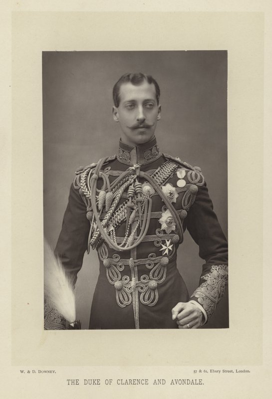 The Duke of Clarence and Avondale by English Photographer