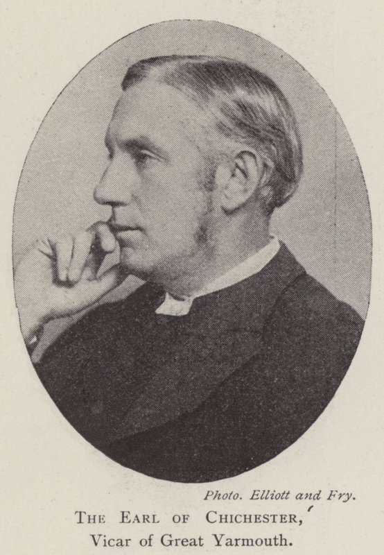 The Earl of Chichester, Vicar of Great Yarmouth by English Photographer