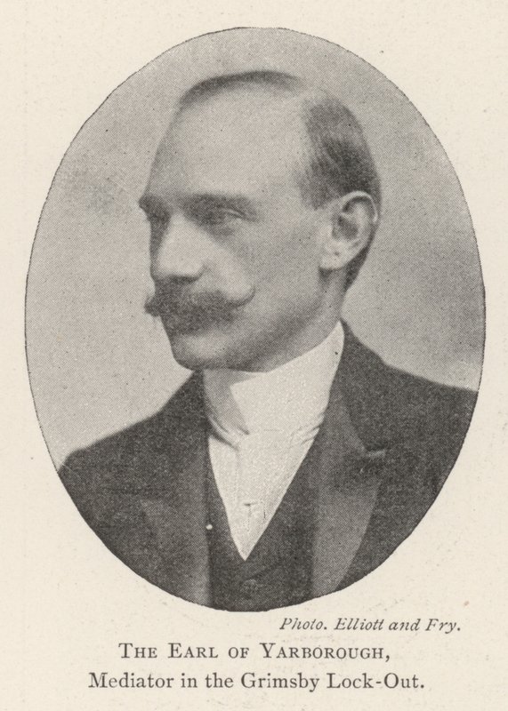 The Earl of Yarborough, Mediator in the Grimsby Lock-out by English Photographer
