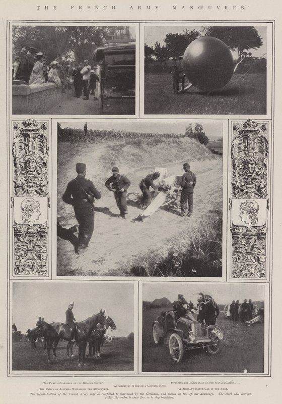 The French Army Manoeuvres by English Photographer