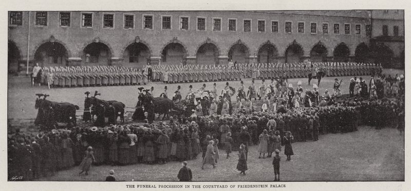 The Funeral of the Late Prince Alfred of Saxe-Coburg and Gotha by English Photographer