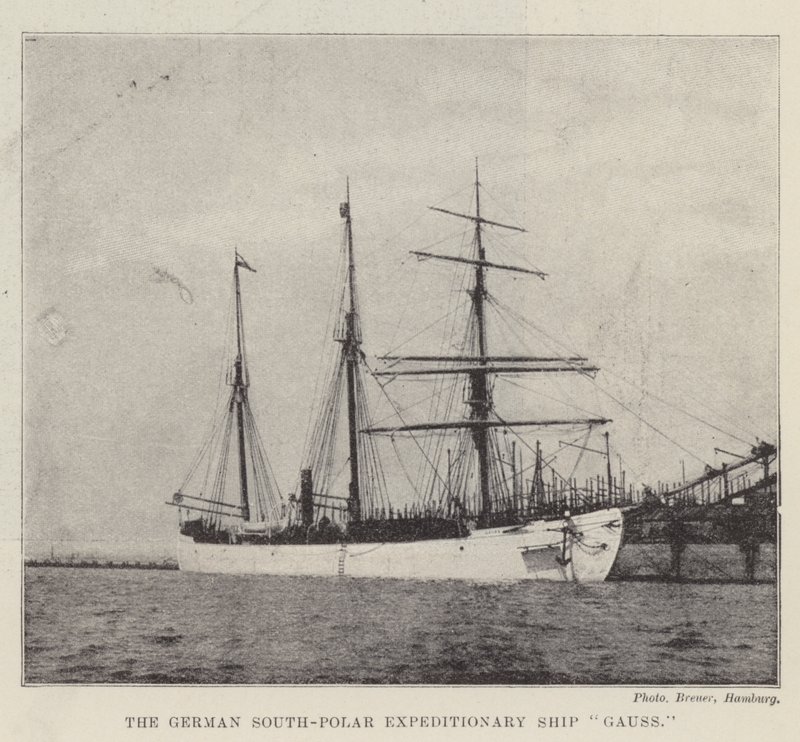 The German South-Polar Expeditionary Ship Gauss by English Photographer