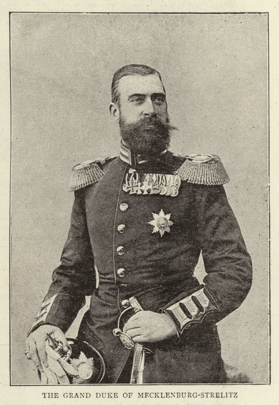The Grand Duke of Mecklenburg-Strelitz by English Photographer
