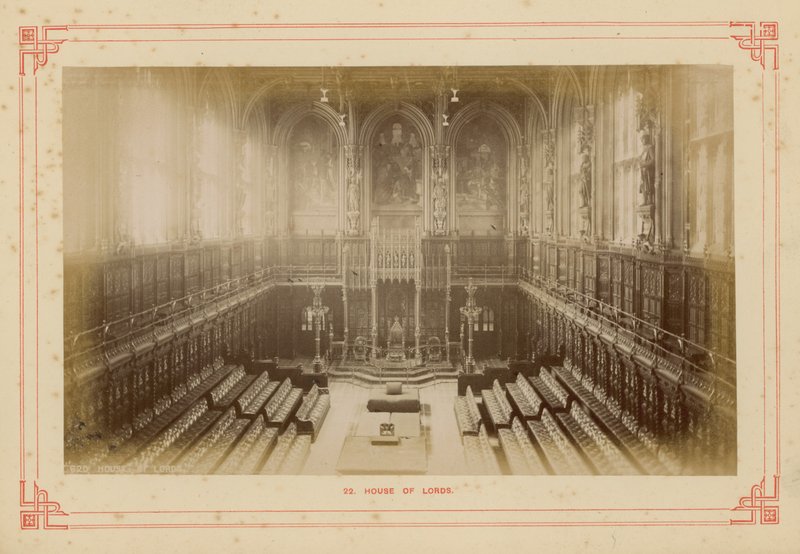 The House of Lords by English Photographer