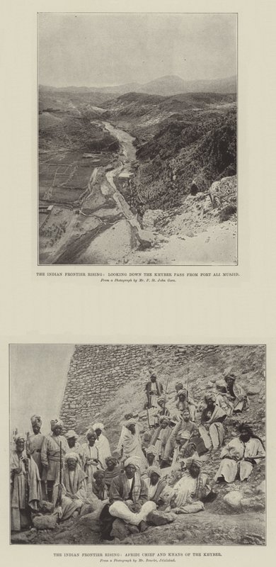 The Indian Frontier Rising by English Photographer