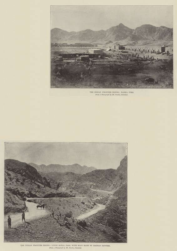 The Indian Frontier Rising by English Photographer