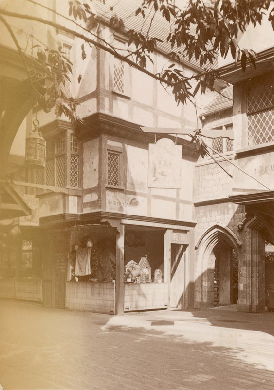 The International Health Exhibition at South Kensington: Reproduction of London in the Olden Time by English Photographer