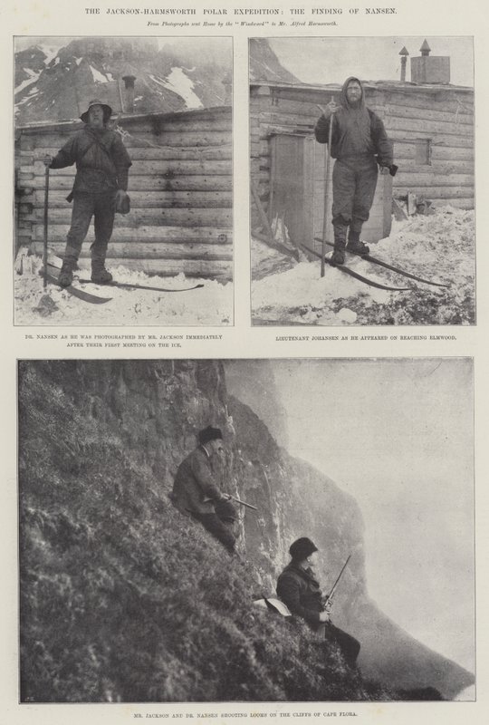 The Jackson-Harmsworth Polar Expedition, the Finding of Nansen by English Photographer
