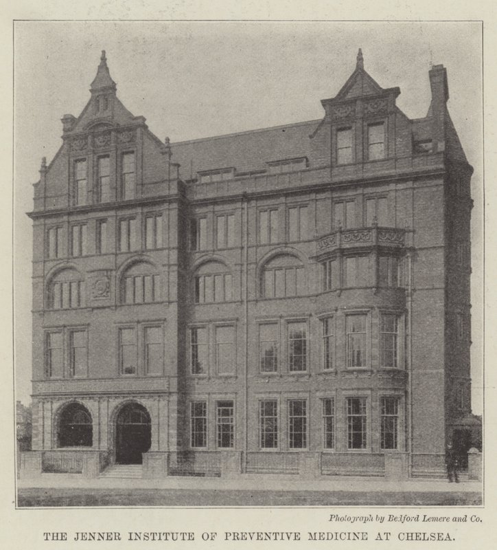 The Jenner Institute of Preventive Medicine at Chelsea by English Photographer