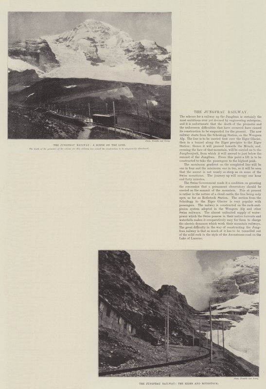 The Jungfrau Railway by English Photographer