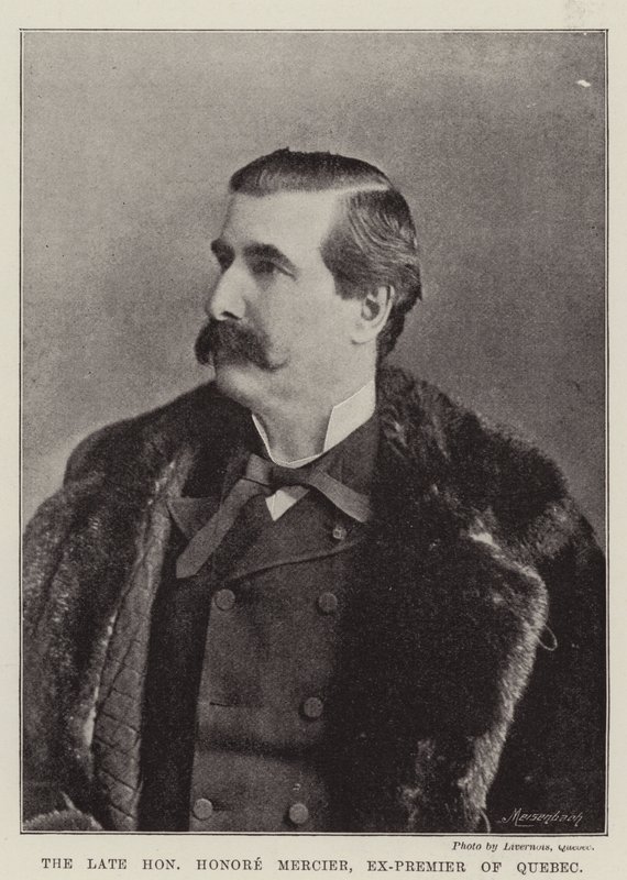 The Late Honourable Honore Mercier, Ex-Premier of Quebec by English Photographer