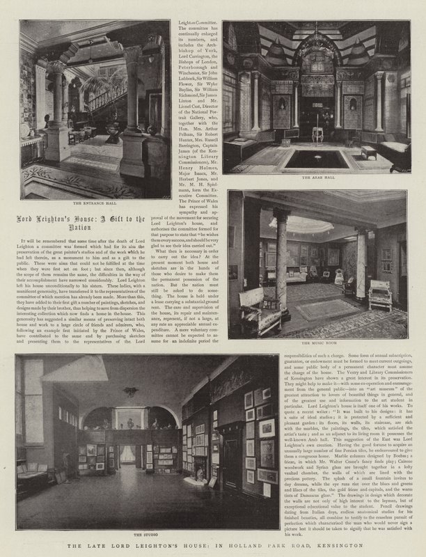 The Late Lord Leighton