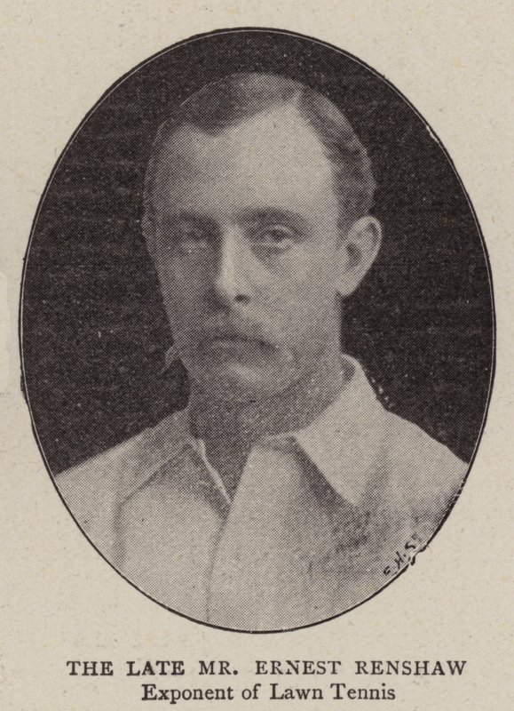 The Late Mr. Ernest Renshaw by English Photographer