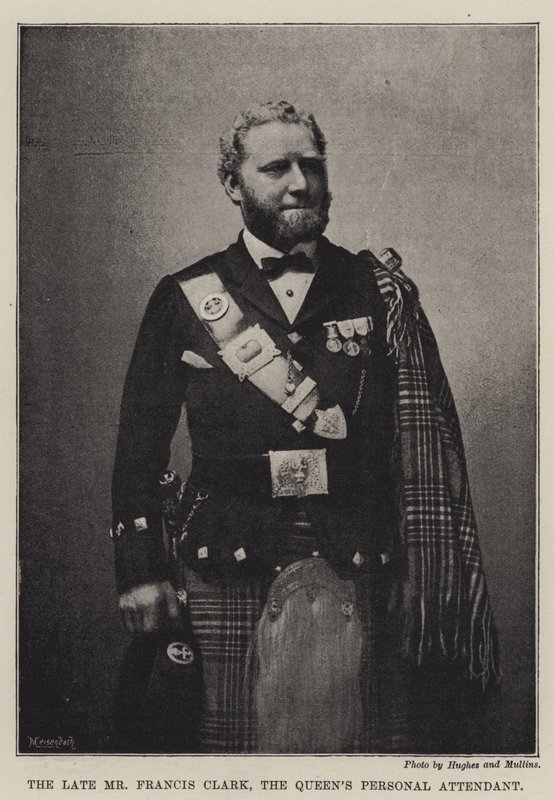 The Late Mr. Francis Clark, the Queen