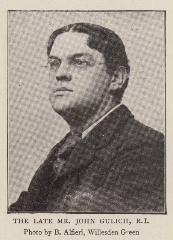 The Late Mr John Gulich, RI by English Photographer
