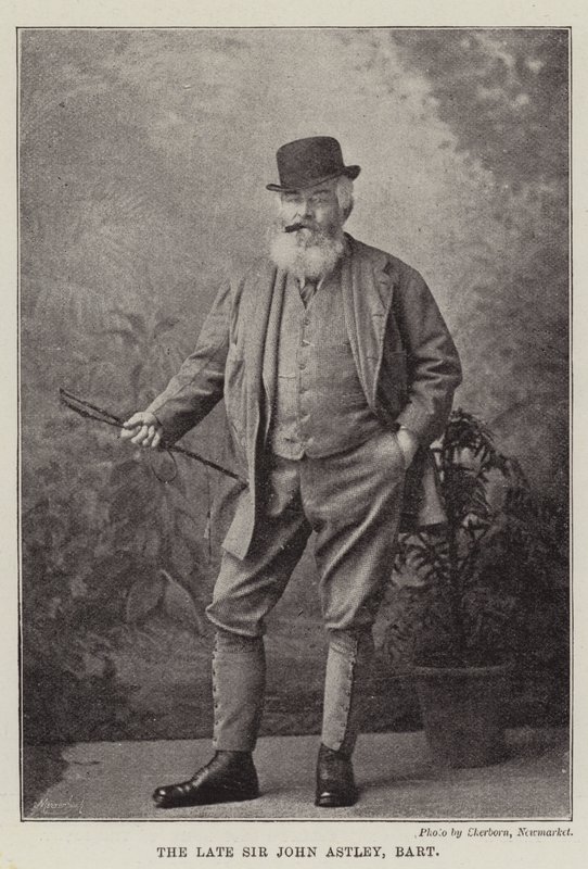 The Late Sir John Astley, Baronet by English Photographer