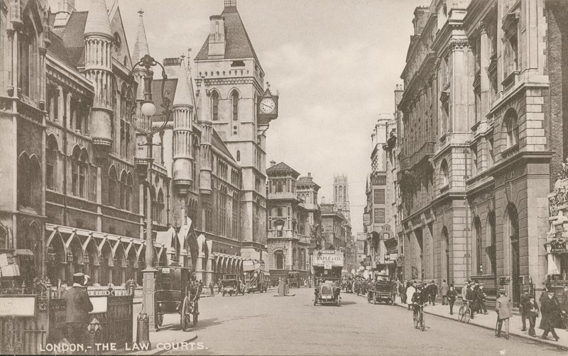The Law Courts, London by English Photographer