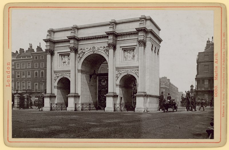 The Marble Arch, Hyde Park Corner, London by English Photographer