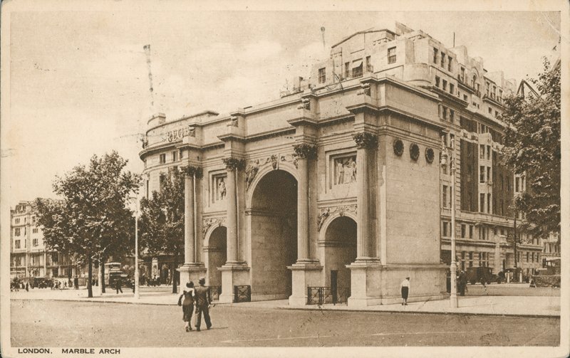 The Marble Arch, London by English Photographer