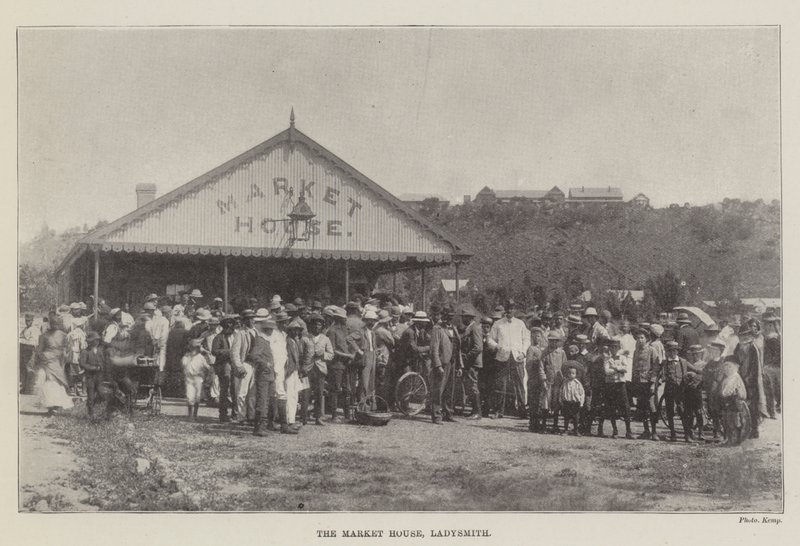 The Market House, Ladysmith by English Photographer